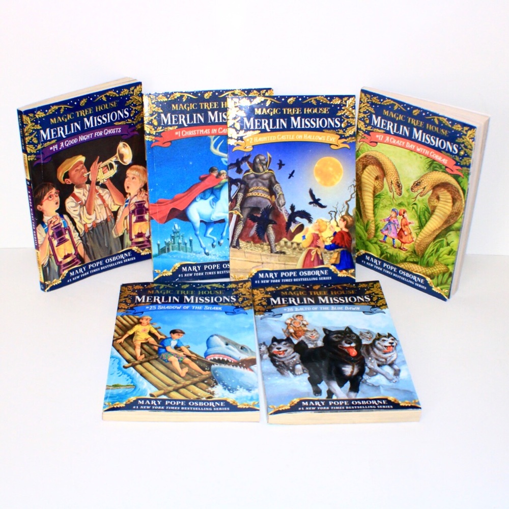 Magic Tree House Merlin Missions Book Set